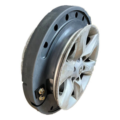 Bánh xe vành 16 inch Chạy thiết bị phẳng Xe tải bọc thép Quân sự Chạy phẳng Chèn