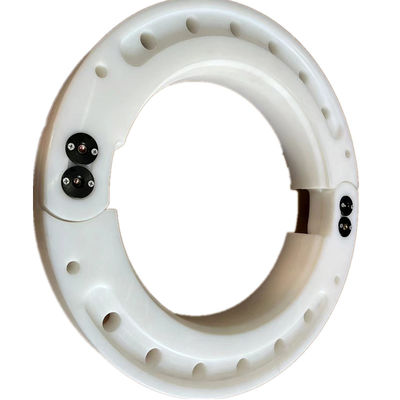 White Polymer Run Flat Wheel Chèn Bullet Proof Bảo vệ lốp phẳng