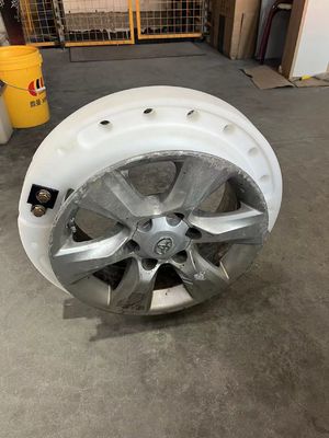 Chạy khẩn cấp polymer cao Chèn lốp phẳng Xe chạy an toàn Chạy thiết bị phẳng