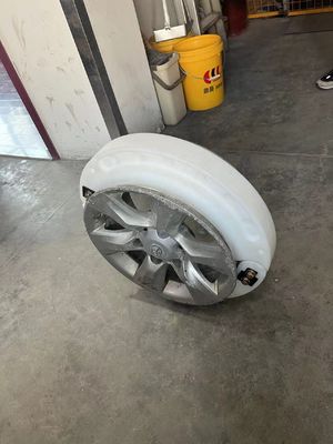 Chạy khẩn cấp polymer cao Chèn lốp phẳng Xe chạy an toàn Chạy thiết bị phẳng