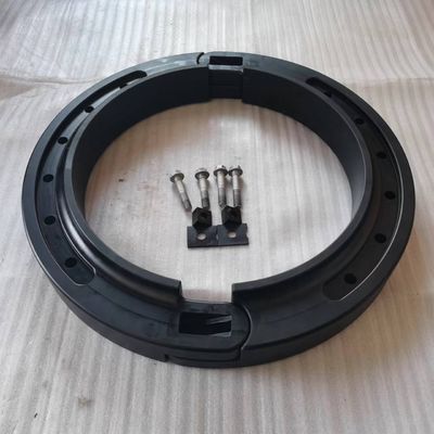 CL Lớp quân sự Đen / Trắng chạy lốp xe phẳng Chèn polymer 285/60R18 - 295/80R22 được chứng nhận CE5