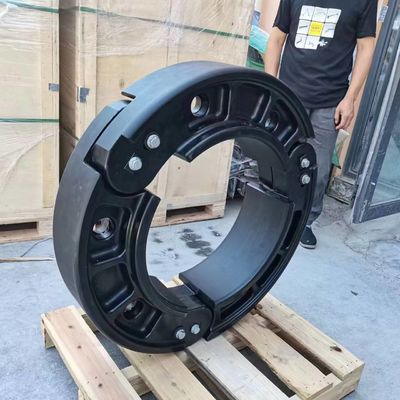 245 70/R22.5 Xe bọc thép hạng nặng quân sự chạy phẳng chèn chống đạn chạy phẳng hệ thống lốp rắn